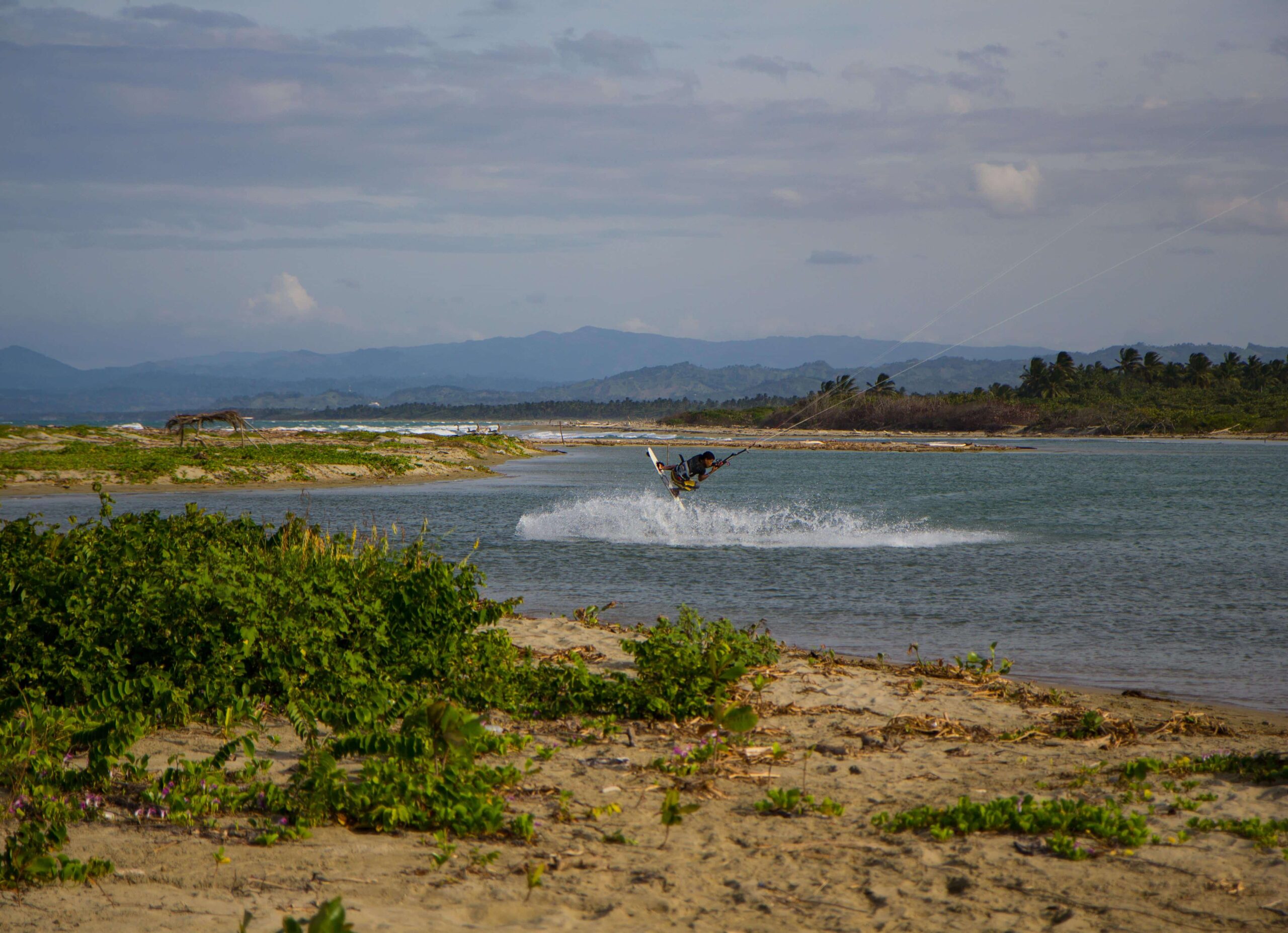 Aerial view of the cove at Swell, Cabarete
