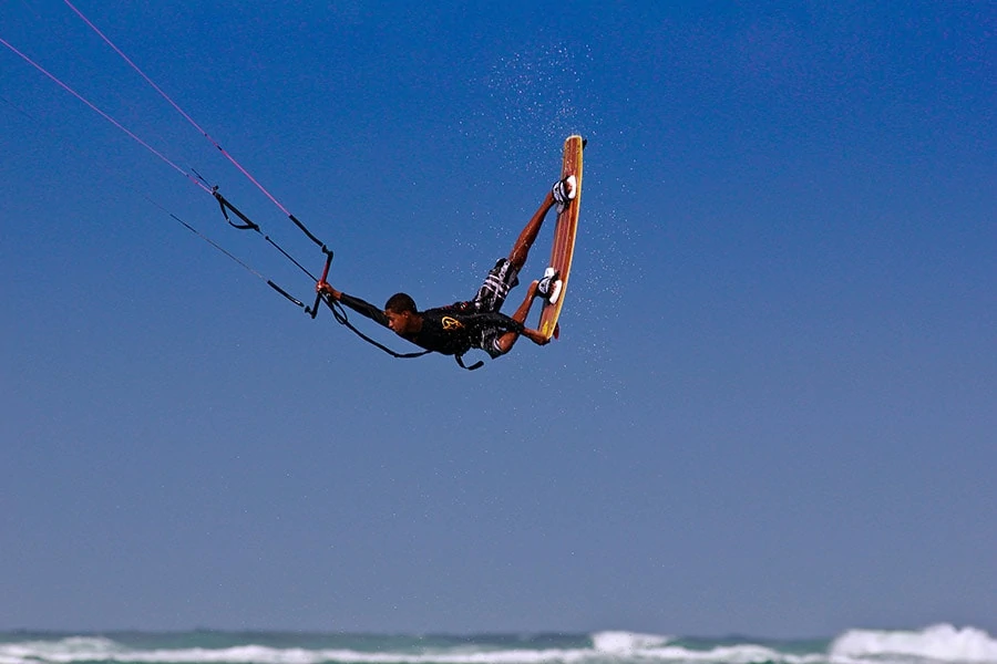 Kitesurfing in Cabarete