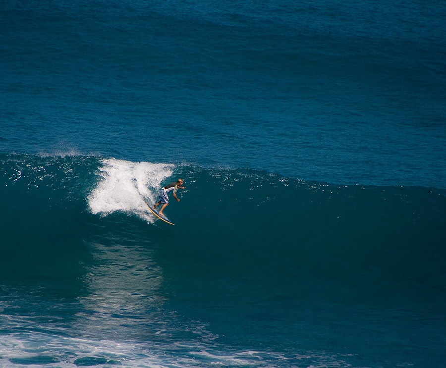 Catch good waves on the north coast
