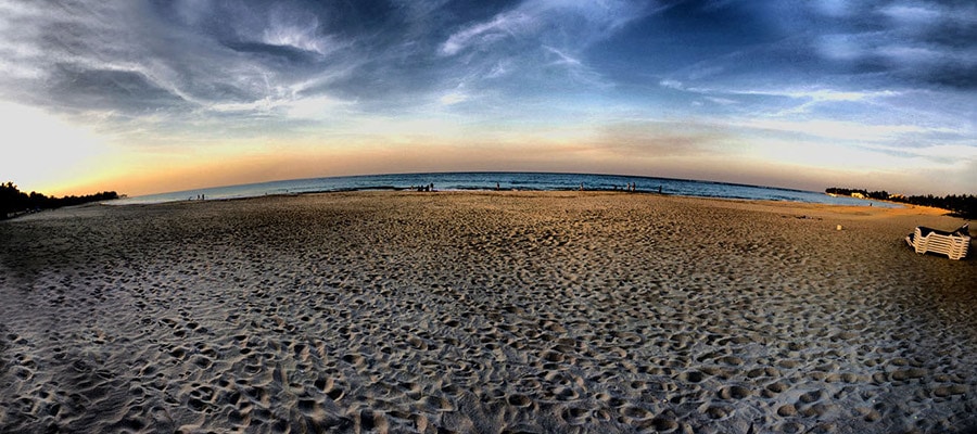 Sunset at Cabarete Bay