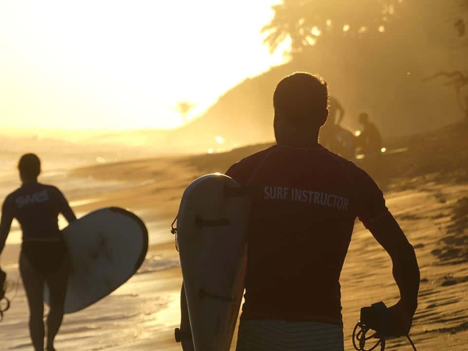 Aerial view of the cove at Swell, Cabarete