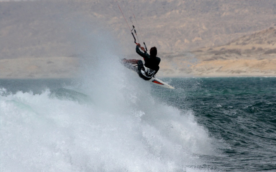 Kitesurfer @ Lobitos