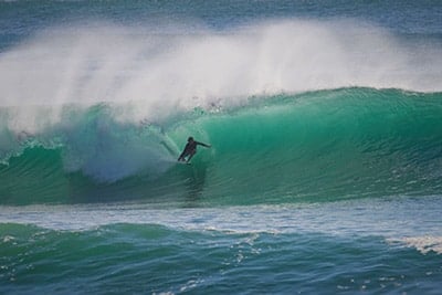 Perfect offshore winds