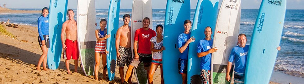 Adult surf camp