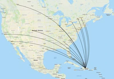 how to get to the dominican republic