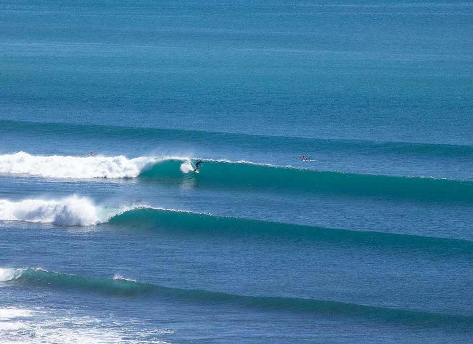 Aerial view of the cove at Swell, Cabarete