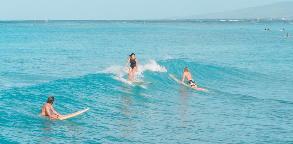 take off surfing