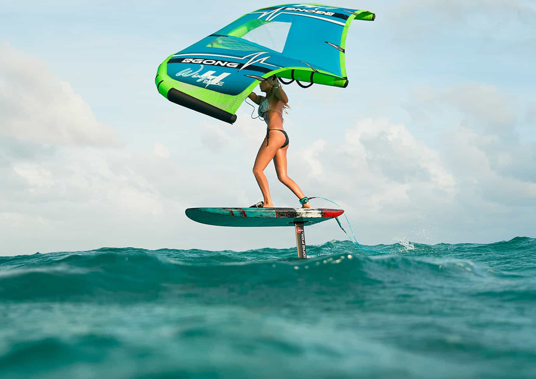 Aerial view of the cove at Swell, Cabarete