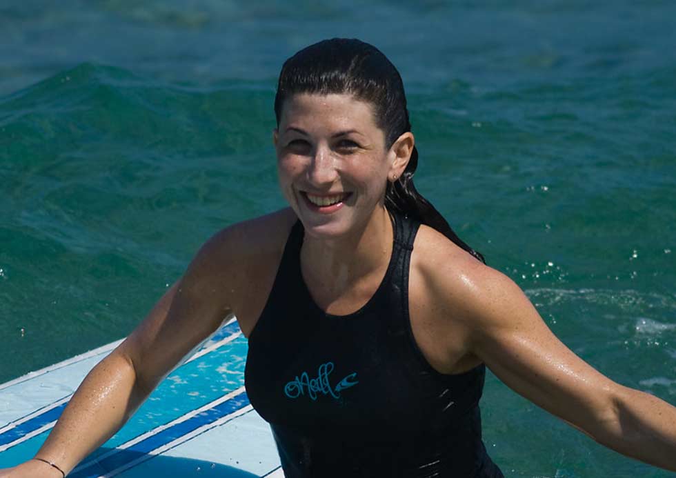 Aerial view of the cove at Swell, Cabarete