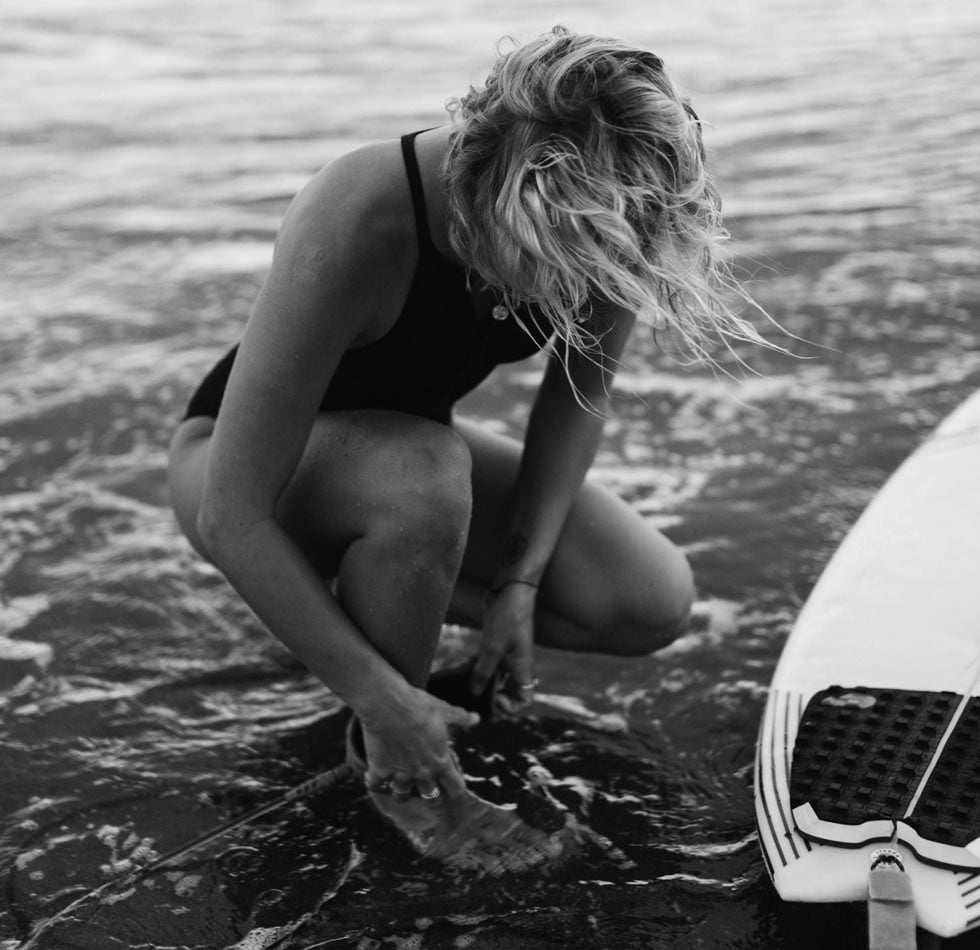 woman surfer