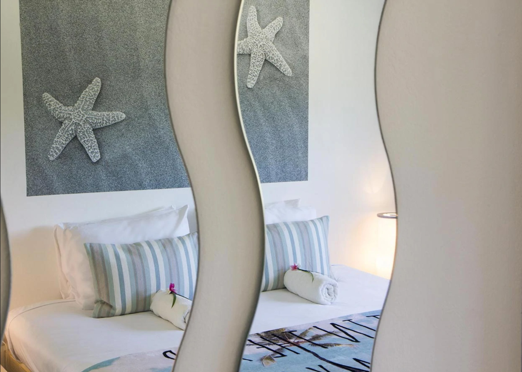 Bedroom detail at Swell