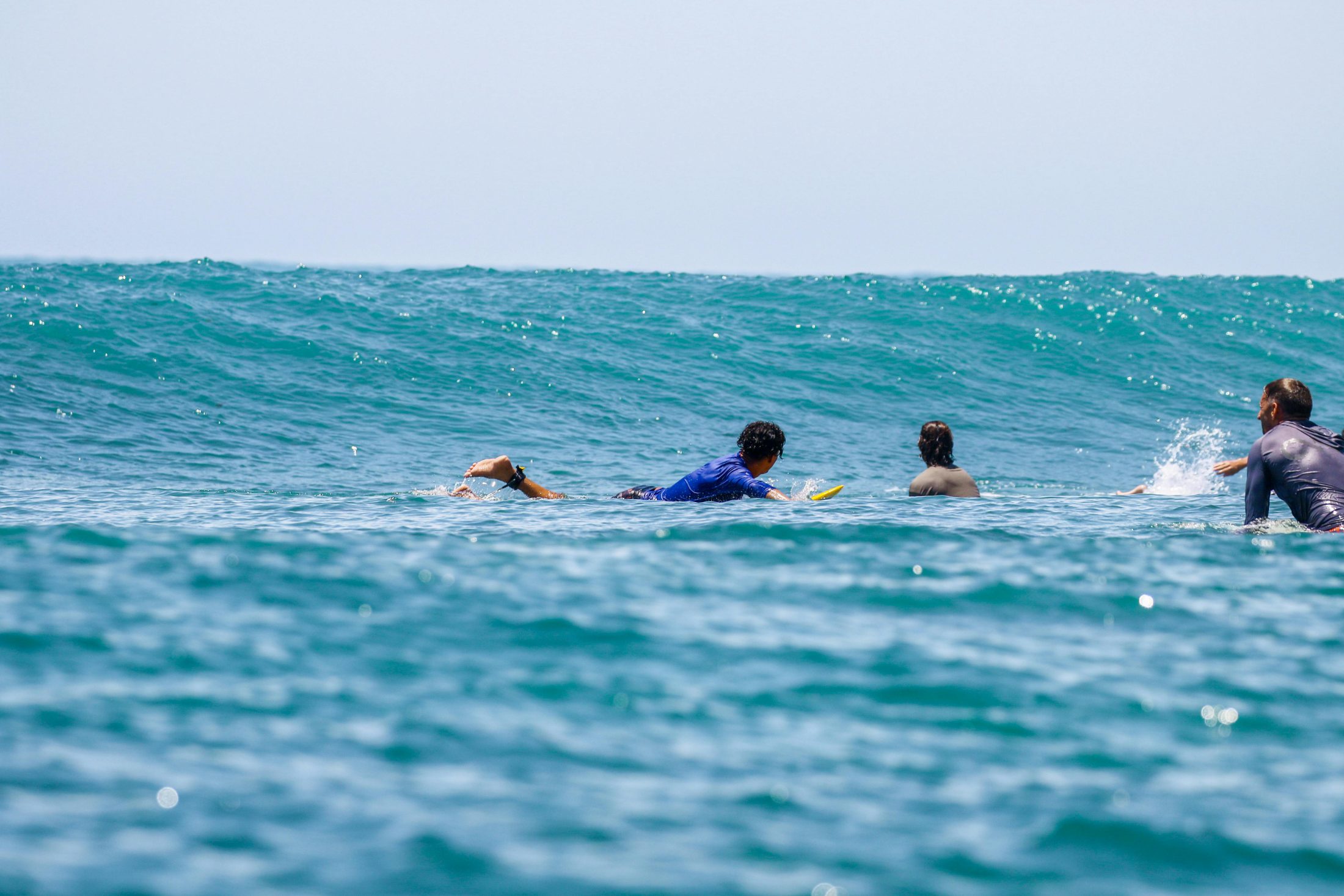 Paddle out