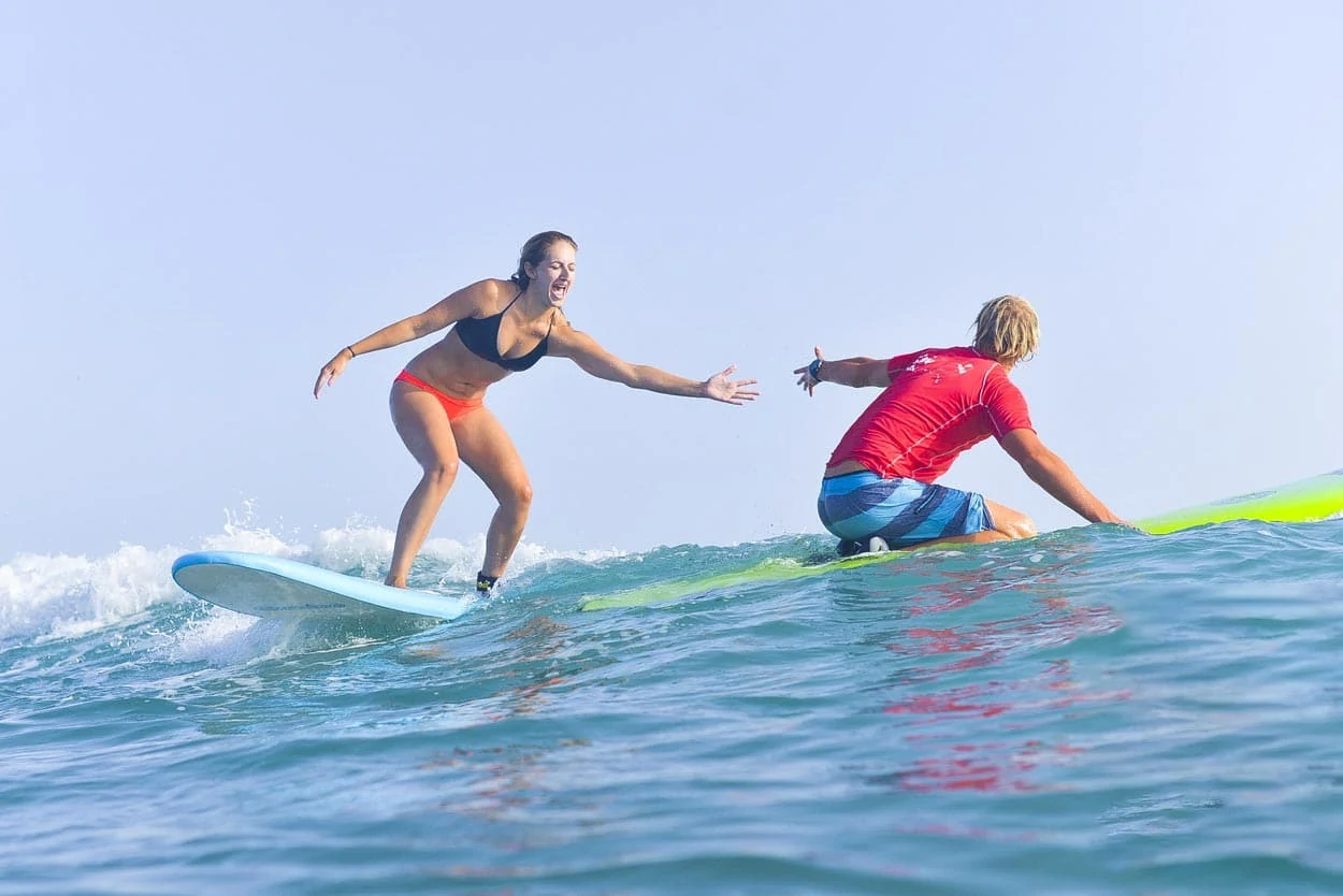 learn to surf in 1 week